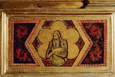 Coronation of the Virgin Polyptych (far right predella) by Ambrogio Bondone Giotto
